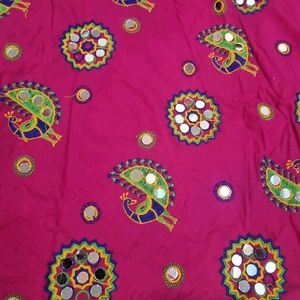 Chaniya Choli With Dupatta Rani Pink Colour