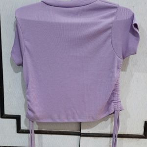 Lilac Knitted Top