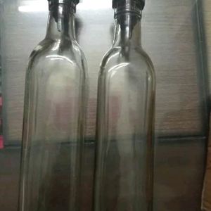 Oil Dispenser - 2 Bottles