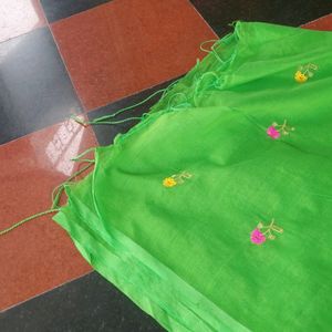 Green Used Saree I