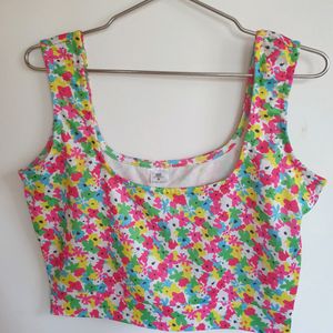 Floral Crop Top