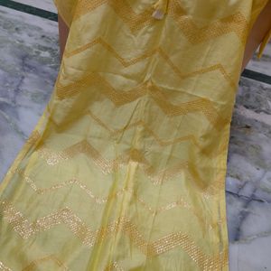 Lemon Yellow Kurti