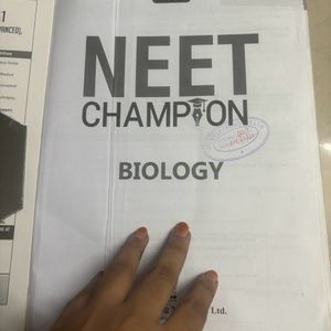 Neet Biology MTG Champion