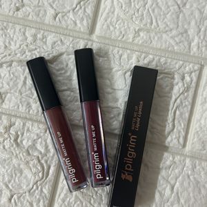 Pilgrim Matte Me Up Liquid Lipstick Combo