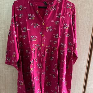 Rose Short Kurta