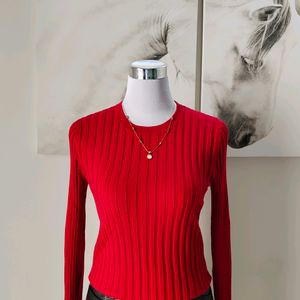 Banana Republic Ribbed Skin Fit Sweater