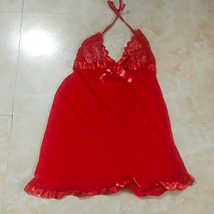 Shimmering Red Beach Top