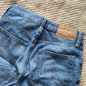 H&M Loose Straight High Waist Denim