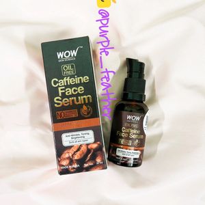 🔥CLEARANCE SALE🔥 WOW Caffeine Face Serum