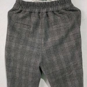 Formal Grey Viscose Pants