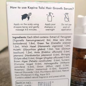 Kapiva Hair Growth Tulsi Serum