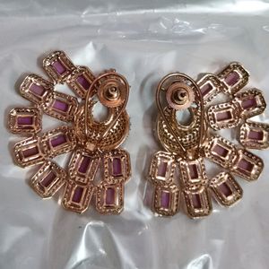 Peacock Diamond Earrings