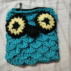 Pintresty Crochet Owl Coin Pouch 👝