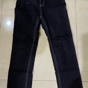 Raw Hem Jeans