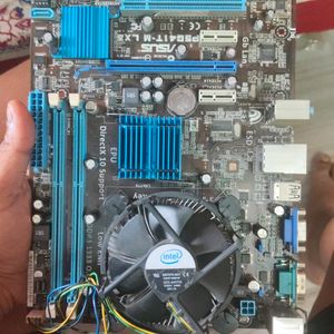 Asus Motherboard & Intel Duel Core Processor