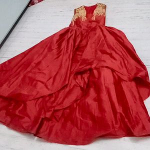 Red Party Wear Gown