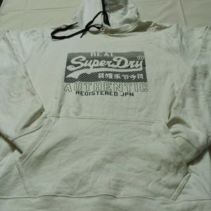 Mens Hoodie White Colour