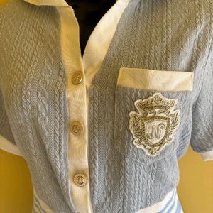 Lolita-inspired Blouse With Salior Collar