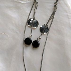 Silver Plated Dangle Earring