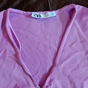 Authentic Zara Light Purple Top