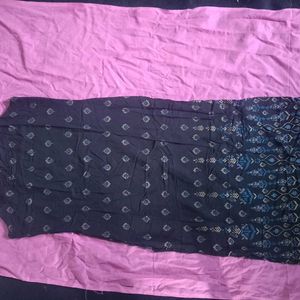 Adorn Women Self Design A-line Kurta