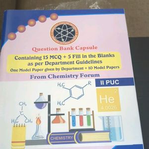 2nd Puc Model Question Papers With Mcqs Karnataka