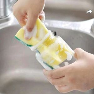 scrub sponge cleaning pads 10  pcs