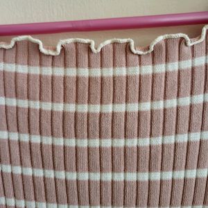 Babypink Ribbed Top