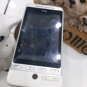 White Colour Touch Phone