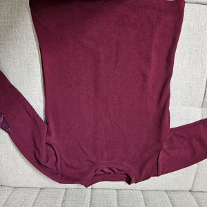 Maroon Stylish Top