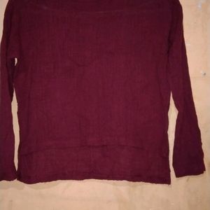 Maroon Top