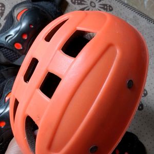 Skates Safety Guards With Helmet