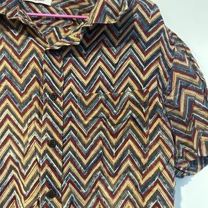 Unisex Block Print Shirt