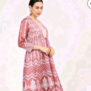 Vishuddh Ethnic Long Kurta With Jacket