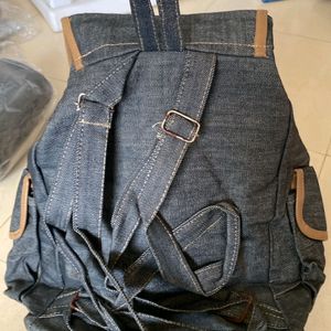 Brand New Denim Backpack