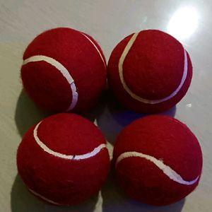 4 Combo Red Tennis Ball