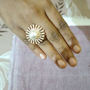 Rose Gold Colour Ring