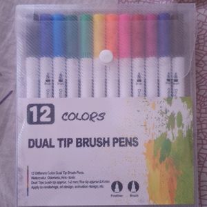 Dual Tip Bruah Pens