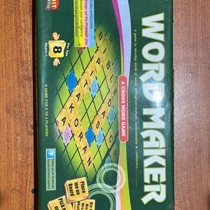 Word Maker Board Game For 8yrs & Above