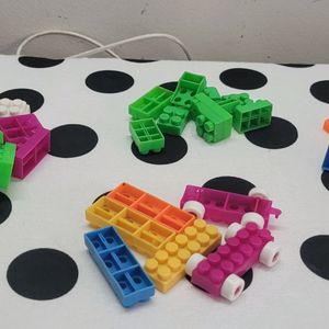 Combo -Building Blocks ,Play dough Moulds,letters