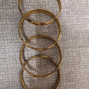 Golden Colour Bangles