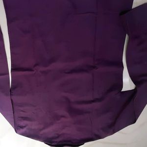 Men Purple causal Shirt (M)