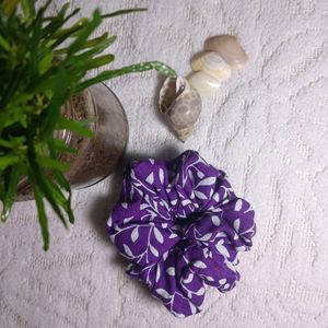 Purple Scrunchie