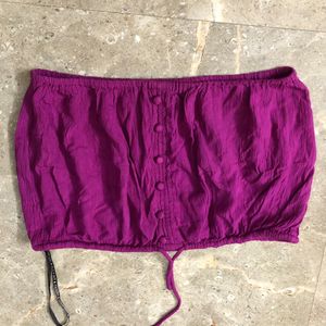 tube purple top for M