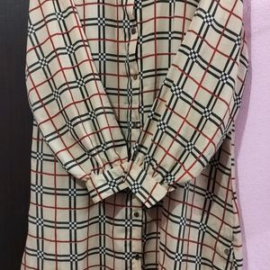 Trending Checker Kurta