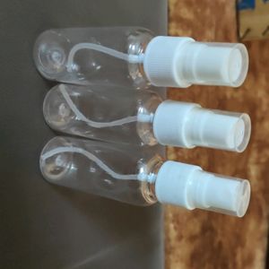 3 Spray Empty Bottles