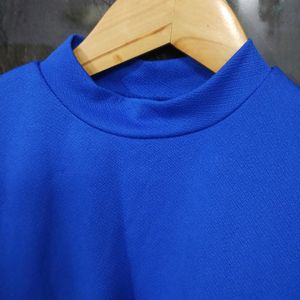 Half T Shirt Blue