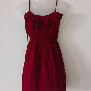 BEAUTIFUL MAROON DRESS