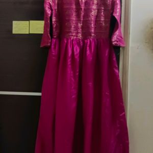 Aurelia Pink Beutiful Silk Kurta