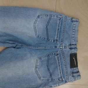 Bootcut High Rise Blue Jeans